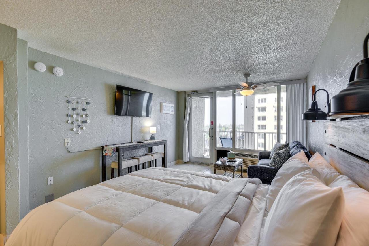 Breezy Daytona Beach Studio With Balcony And Views! Esterno foto