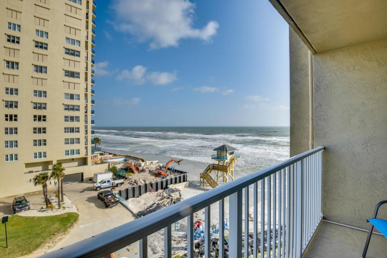 Breezy Daytona Beach Studio With Balcony And Views! Esterno foto